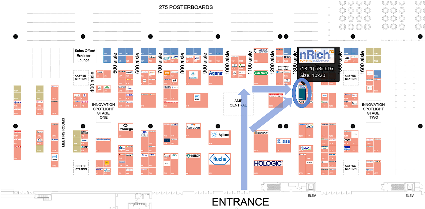 AMP24 nRichDX Booth Location image