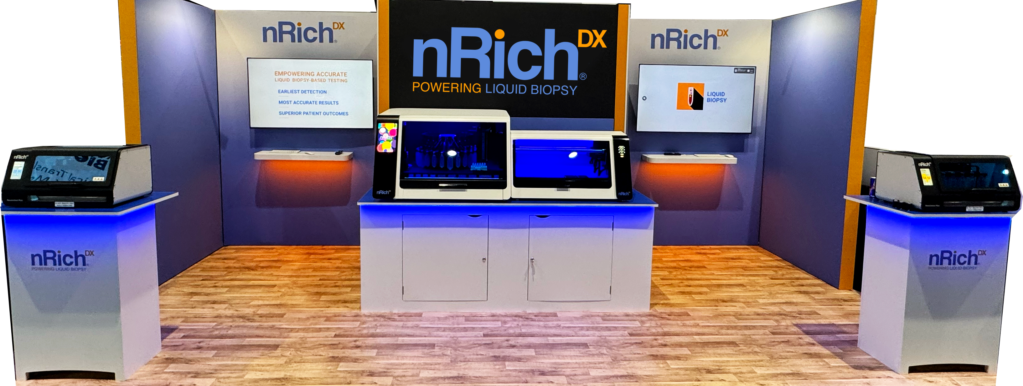 nRichDX AMP booth rendering